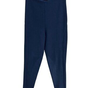 Stretch Riding Pants Navy Blue Fitted Size 12 High Waist Equestrian Style